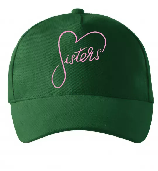 Кепка Sisters серце Темно-зеленый фото
