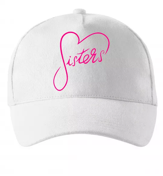 Кепка Sisters серце Белый фото