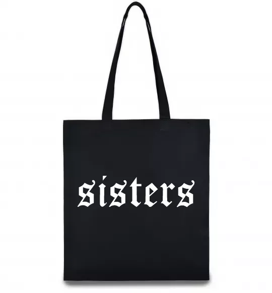 Еко-сумка Sisters gothic Чорний фото
