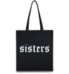 Еко-сумка Sisters gothic Чорний фото