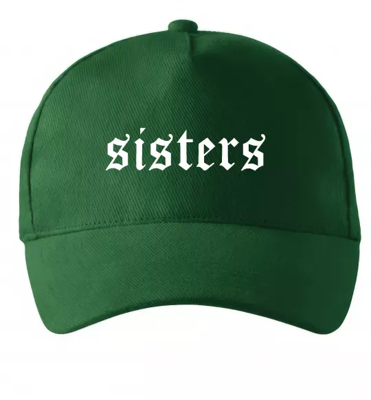 Кепка Sisters gothic Темно-зеленый фото