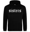 Жіноча толстовка (худі) Sisters gothic Чорний фото