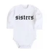 Дитячий бодік Sisters gothic Білий фото
