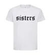 Детская футболка Sisters gothic Белый фото