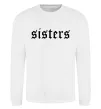 Свитшот Sisters gothic Белый фото