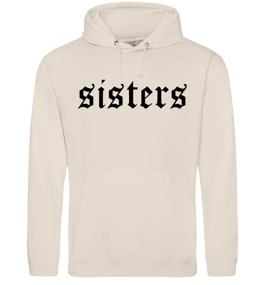 Женская толстовка (худи) Sisters gothic Таш фото