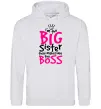 Жіноча толстовка (худі) Big sister Boss Сірий меланж фото