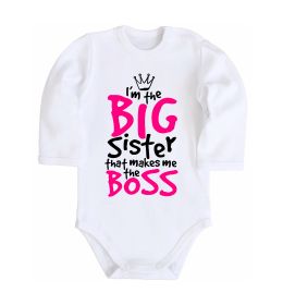 Детский боди Big sister Boss