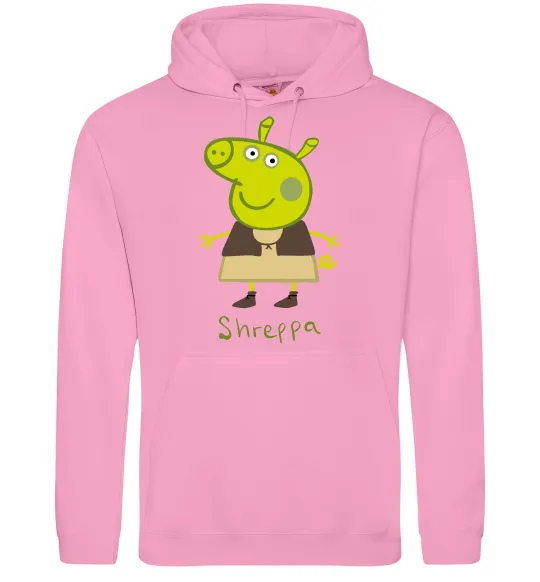 Мужская толстовка (худи) Shreppa Розовый фото
