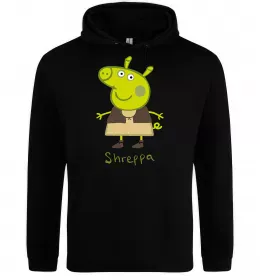 Мужская толстовка (худи) Shreppa Черный фото