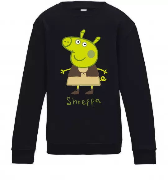 Детский Свитшот Shreppa Черный фото