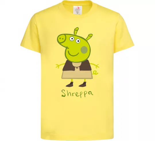 Дитяча футболка Shreppa Лимонний фото
