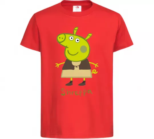 Дитяча футболка Shreppa Червоний фото