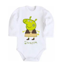 Детский боди Shreppa Белый фото