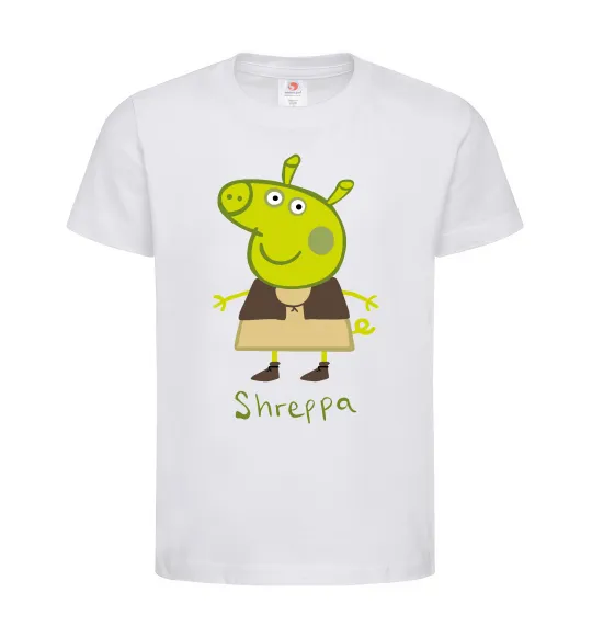 Детская футболка Shreppa Белый фото