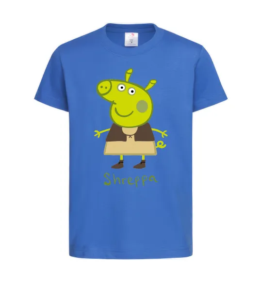Детская футболка Shreppa Ярко-синий фото