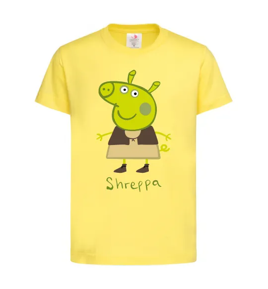 Детская футболка Shreppa Лимонный фото