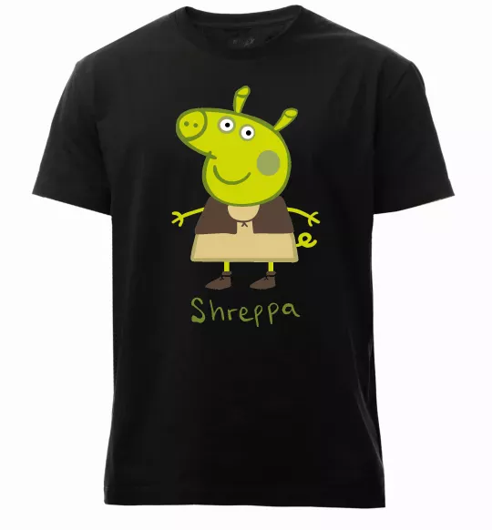 Чоловіча преміум футболка Shreppa Чорний фото