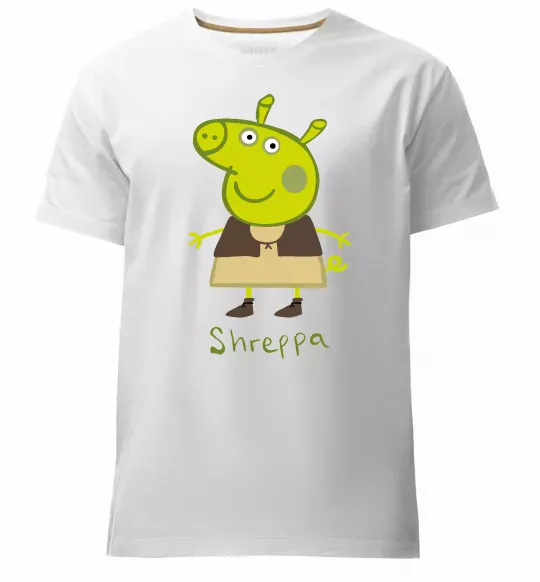 Чоловіча преміум футболка Shreppa Білий фото