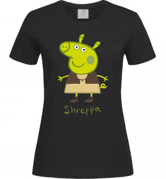Женская футболка Shreppa Черный фото