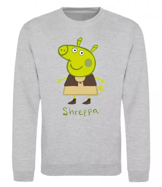 Свитшот Shreppa Серый меланж фото