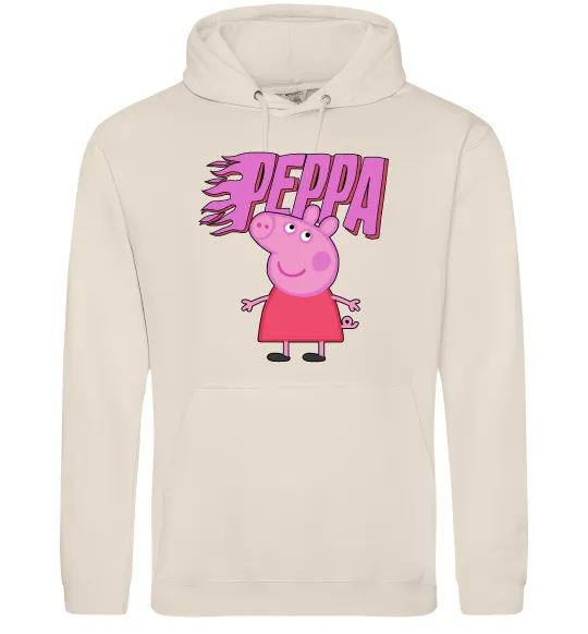 Женская толстовка (худи) Peppa вогняний напис Таш фото