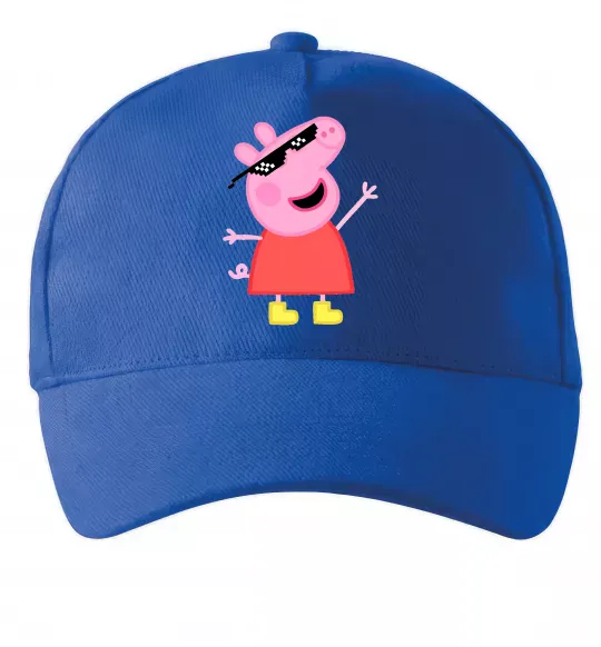 Кепка Peppa swag Ярко-синий фото