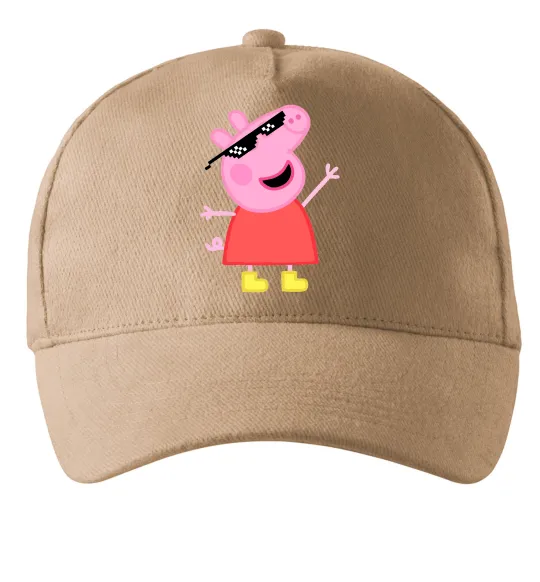 Кепка Peppa swag Песочный фото