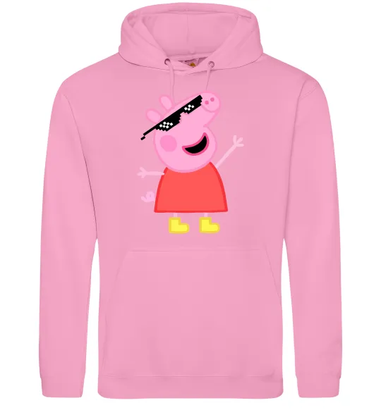 Чоловіча толстовка (худі) Peppa swag Рожевий фото