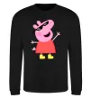 Свитшот Peppa swag Черный фото