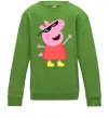 Детский Свитшот Peppa swag Лаймовый фото
