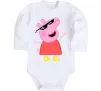 Детский боди Peppa swag Белый фото