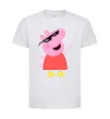 Дитяча футболка Peppa swag Білий фото