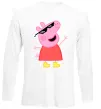 Лонгслів Peppa swag Білий фото