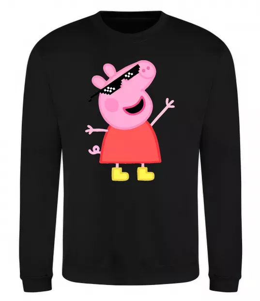 Свитшот Peppa swag Черный фото