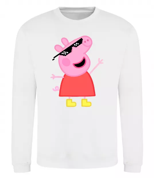 Свитшот Peppa swag Белый фото