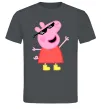 Мужская футболка Peppa swag Графит фото