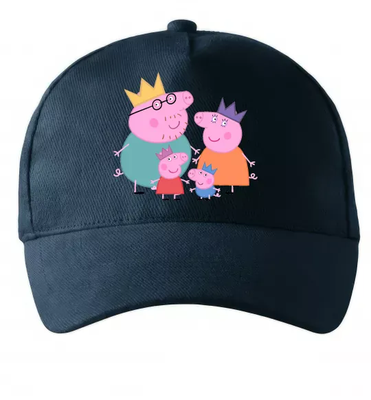 Кепка Peppa family Темно-синий фото