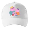 Кепка Peppa family Белый фото