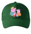 Кепка Peppa family Темно-зеленый фото