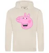 Мужская толстовка (худи) Peppa face Таш Мужская толстовка (худи) Peppa face Таш фото