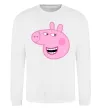 Свитшот Peppa face Белый фото