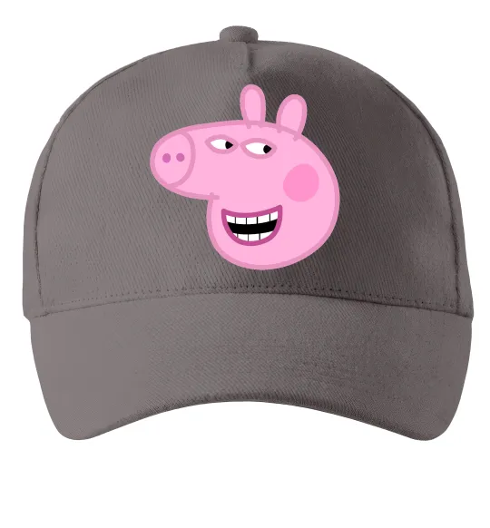Кепка Peppa face Серый фото