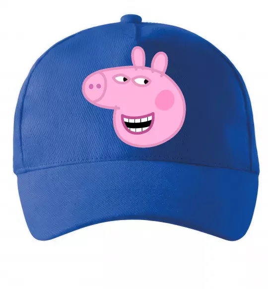 Кепка Peppa face Ярко-синий фото