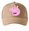 Кепка Peppa face Песочный фото