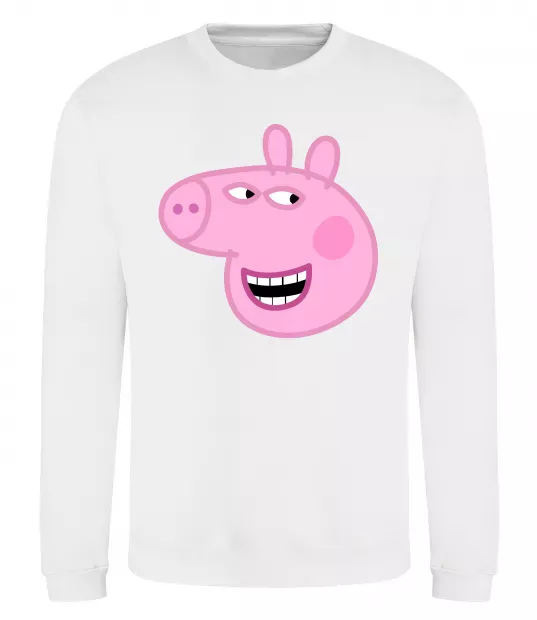 Свитшот Peppa face Белый фото