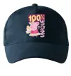 Кепка Peppa 100% unique Темно-синій фото