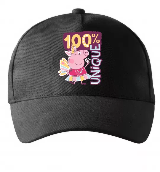 Кепка Peppa 100% unique Чорний фото