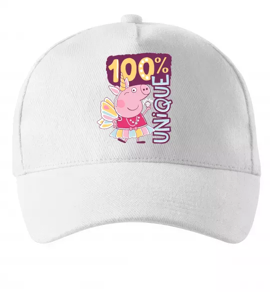 Кепка Peppa 100% unique Білий фото
