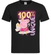 Мужская футболка Peppa 100% unique Черный фото